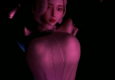 [143] VAM-韩女-F杯黑丝女神太诱人-晚漫-共享AI国漫精致绘画AI高清视频